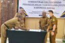 Momen penandatanganan komitmen penanggulangan TB. (Foto: Istimewa)