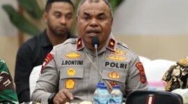 Kapolda Papua Tengah, Brigjen Pol Jermias Rontini. (Foto: Dok. Polda Papua Tengah)
