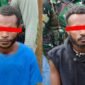 Anton Fatem dan Yesias Fatem, anggota OPM Kodap IV/Sorong Raya yang sebelumnya diklaim tewas dalam kontak tembak di Maybrat, Papua Barat Daya. (Foto: Istimewa)