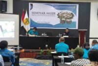 Foto bersama seminar akhir masterplan perkotaan Potowaiburu, Distrik Mimika Barat Jauh di Ballroom Hotel Horison Ultima, Kamis (22/10/2026), (Foto: Ahmad)
