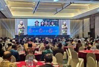 Suasana pelaksanaan kegiatan Seminar Nasional Potensi Mineral dan Migas sebagai Akselerartor Pembangunan di Tanah Papua yang berlangsung di Jakarta, Rabu, 21 Oktober 2026. (Foto: Istimewa)