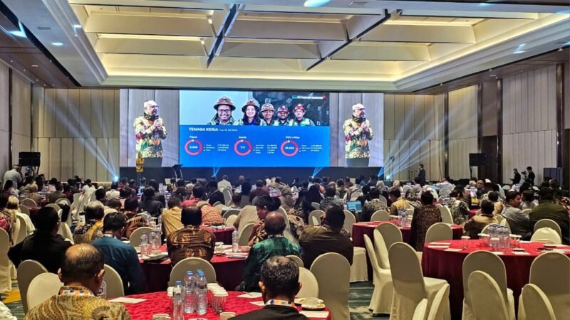 Suasana pelaksanaan kegiatan Seminar Nasional Potensi Mineral dan Migas sebagai Akselerartor Pembangunan di Tanah Papua yang berlangsung di Jakarta, Rabu, 21 Oktober 2026. (Foto: Istimewa)