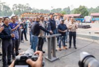 Peresmian Kuala Kencana Fireground di area Kuala Kencana, PT Freeport Indonesia, Minggu (25/10/2026). (Foto: Galeri Papua/Fernando Rio)