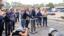 Peresmian Kuala Kencana Fireground di area Kuala Kencana, PT Freeport Indonesia, Minggu (25/10/2026). (Foto: Galeri Papua/Fernando Rio)