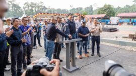 Peresmian Kuala Kencana Fireground di area Kuala Kencana, PT Freeport Indonesia, Minggu (25/10/2026). (Foto: Galeri Papua/Fernando Rio)