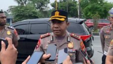 Kapolres Mimika, AKBP Alredo Agustinus Rumbiak. (Foto: Galeri Papua/Ahmad)
