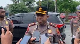 Kapolres Mimika, AKBP Alredo Agustinus Rumbiak. (Foto: Galeri Papua/Ahmad)
