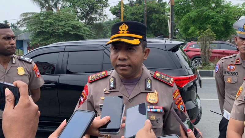 Kapolres Mimika, AKBP Alredo Agustinus Rumbiak. (Foto: Galeri Papua/Ahmad)