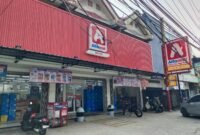 Gerai Alfamidi AP 54 Hinekombe di Distrik Sentani, Kabupaten Jayapura, Papua, Selasa, 13 Oktober 2026. Gerai ini tempat Salomina Masyandra Mebri bekerja sebelum diberhentikan. Galeripapua/Ikbal Asra